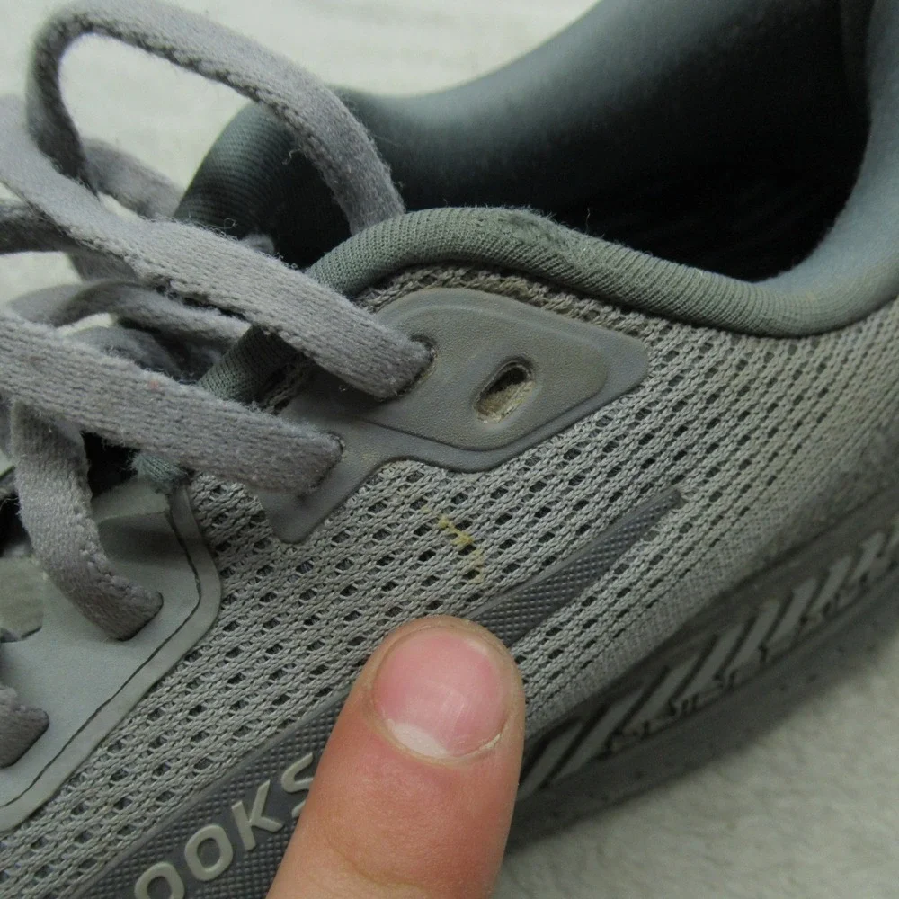 Brooks Mens 12D Running Shoes Grey Beast GTS 24 Chunky Cushioned Lightweight - Picture 15 of 16